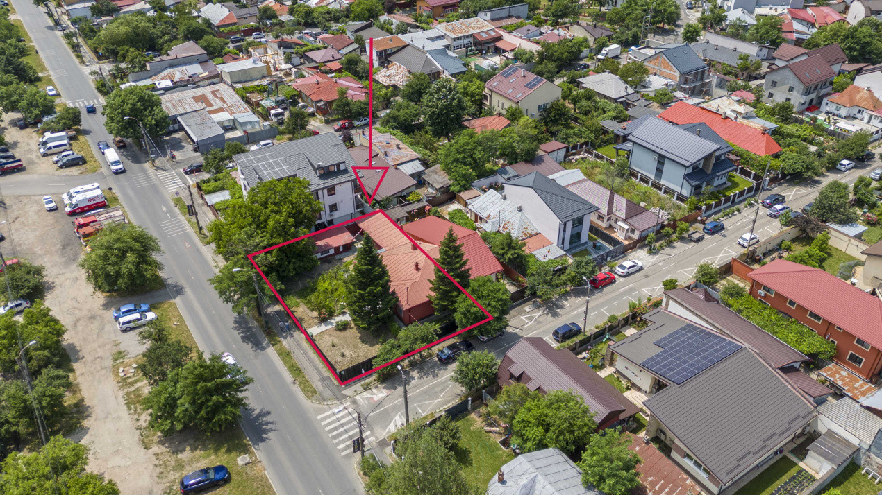 Teren 600 mp*Dubla deschidere 29*21* Laminorului 41*Casa caramida 140mp