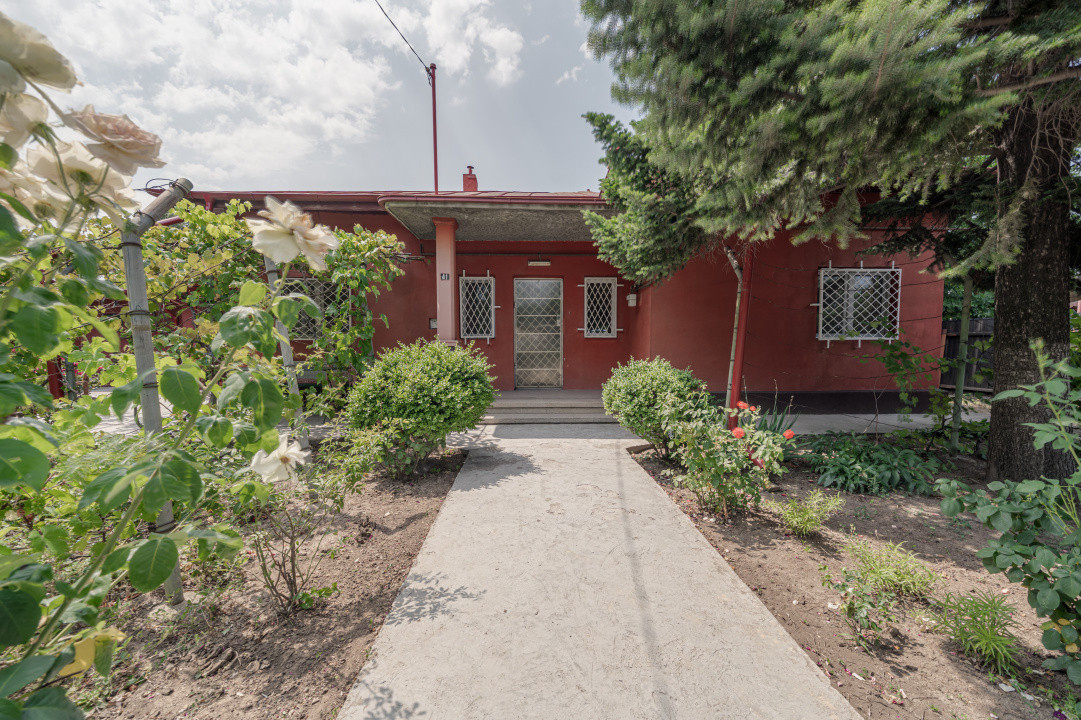 Teren 600 mp*Dubla deschidere 29*21* Laminorului 41*Casa caramida 140mp