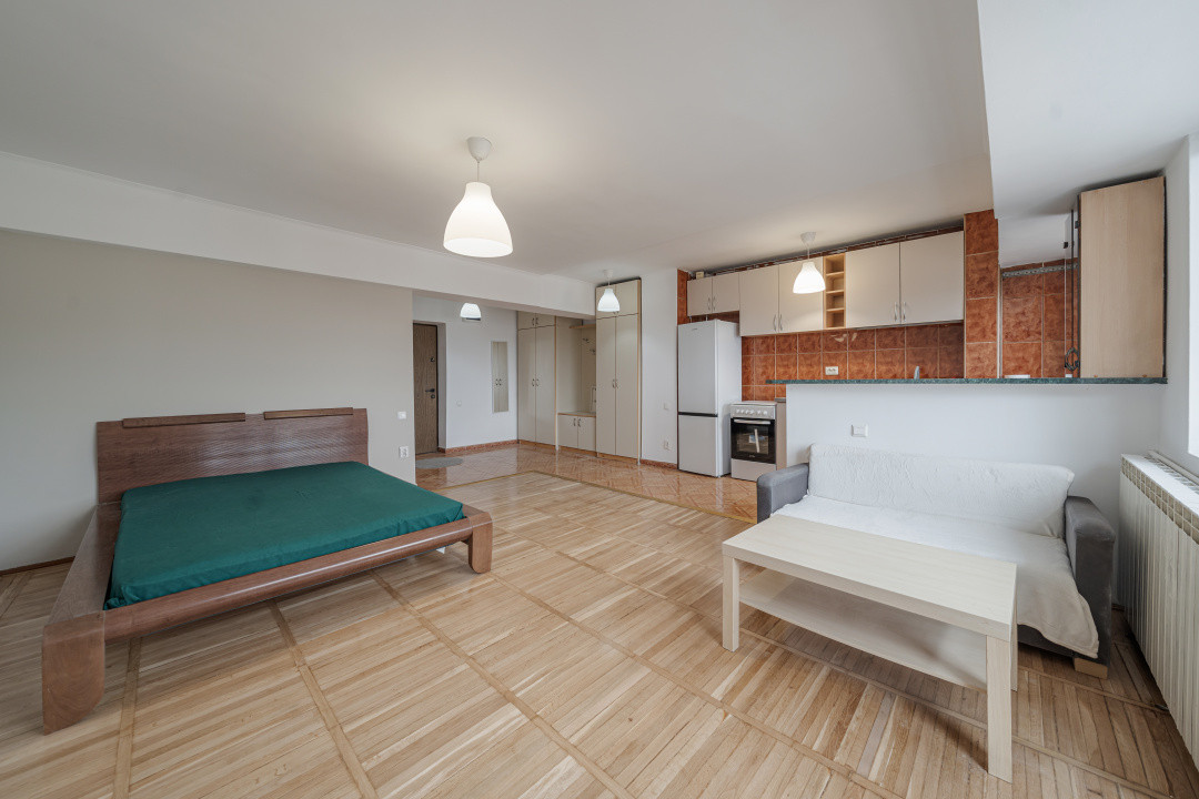 Garsoniera 42mp*Piata Alba Iulia*Mobilata-utilata*Baie moderna