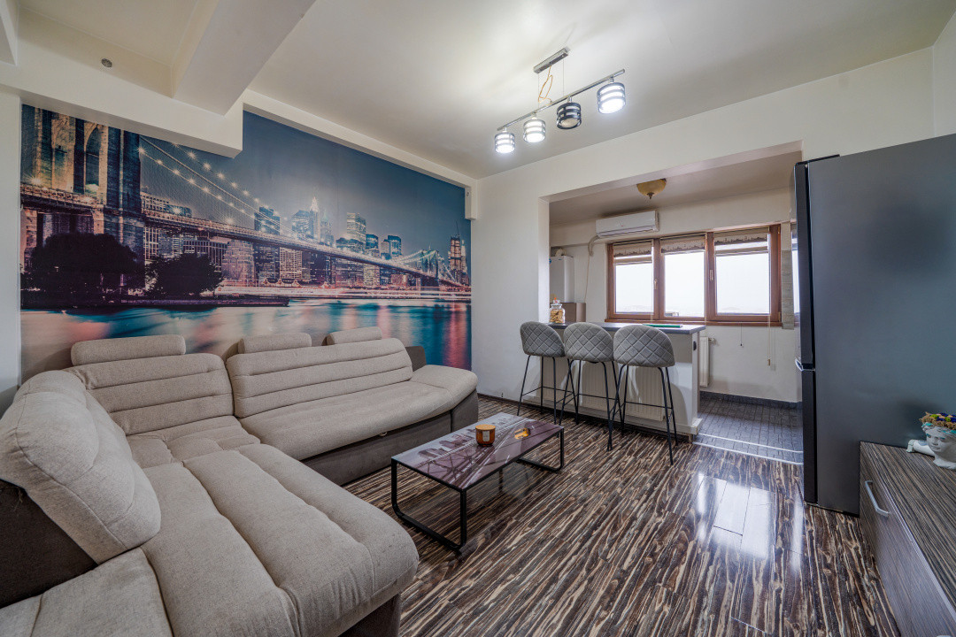 86 mp*Decomandat*2 bai*Mobilat Utilat Modern*Cartierul Latin* 0% comision