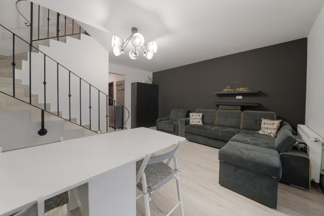 Casa individuala P+1+pod*Teren 110 mp*Str Luceafarului*Chiajna