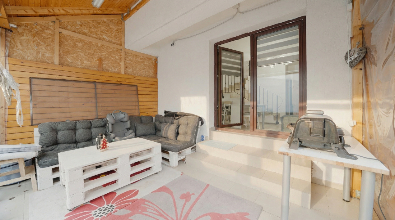 Casa individuala P+1+pod*Teren 110 mp*Str Luceafarului*Chiajna