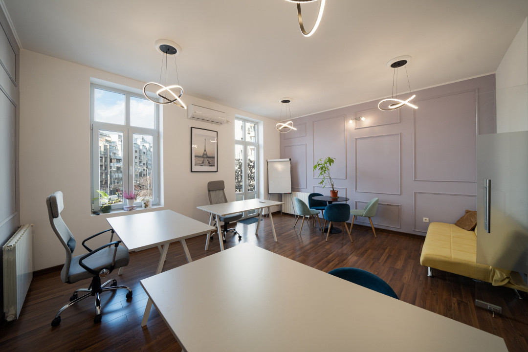 Birou privat*Toate cheltuielile incluse*Hub modern*Acces complet la facilitati