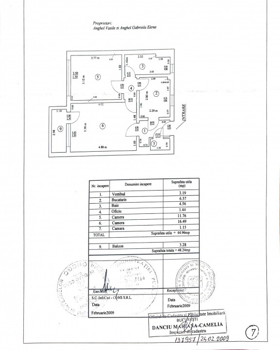 2 Camere*Calea Grivitei 148*Et5/7*Vedere libera*Credit ipotecar*Ideal investitie