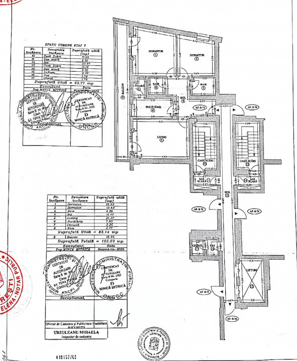 Ghica Plaza*102 mp utili*Ready to move in*Vedere placuta spre o zona linistita